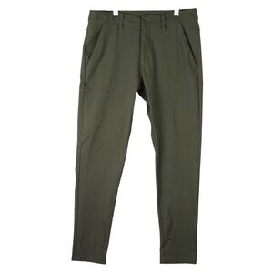 BYLT Everyday Pant 2.0 Performance Stretch Chino Pants Mens Small 30x29 Green